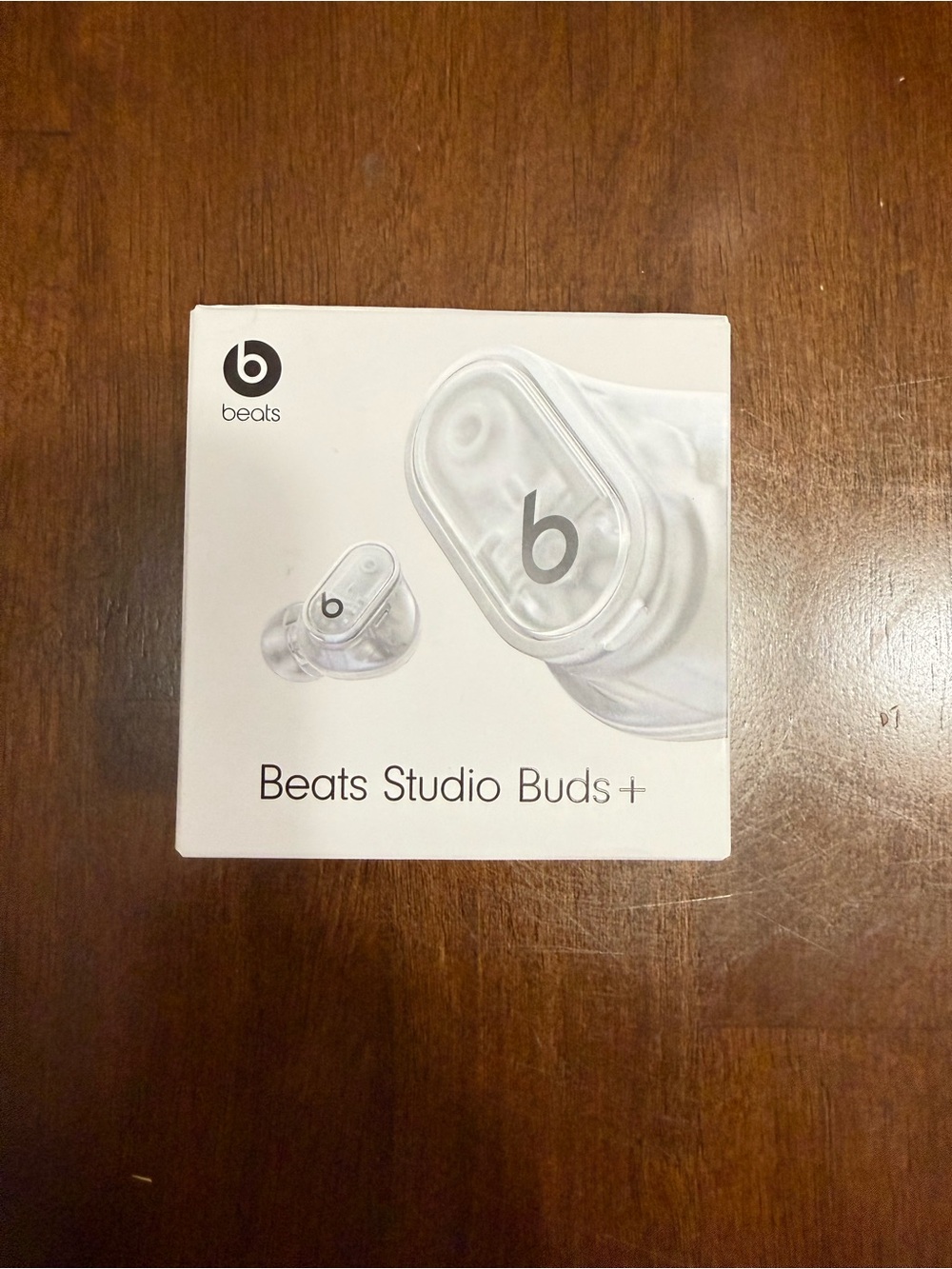Beats Studio Buds+ Transparent Wireless Earbuds w/ Box & Charger